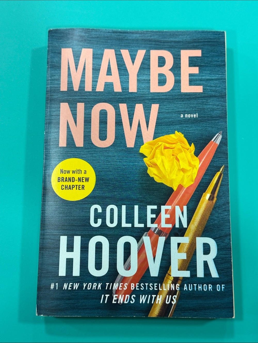 Maybe Now by Colleen Hoover - Paperback